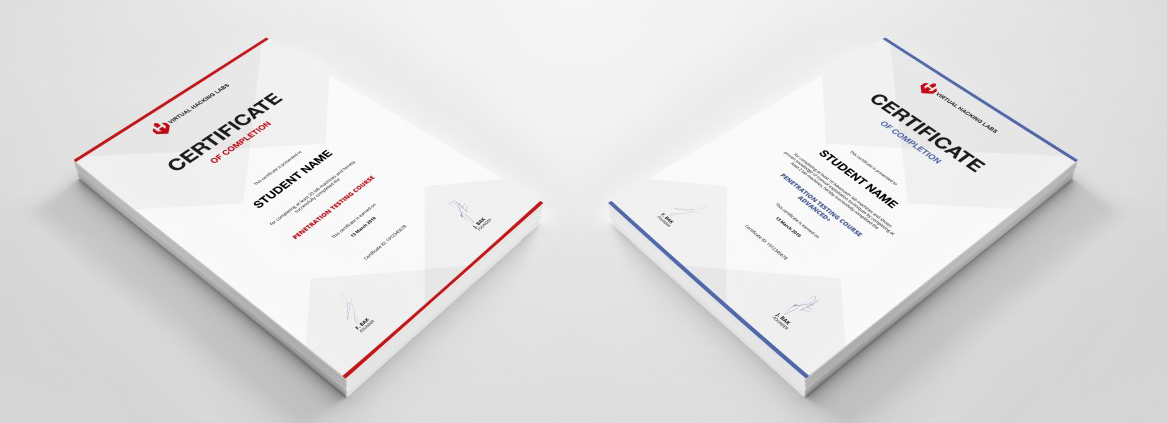 Certificates